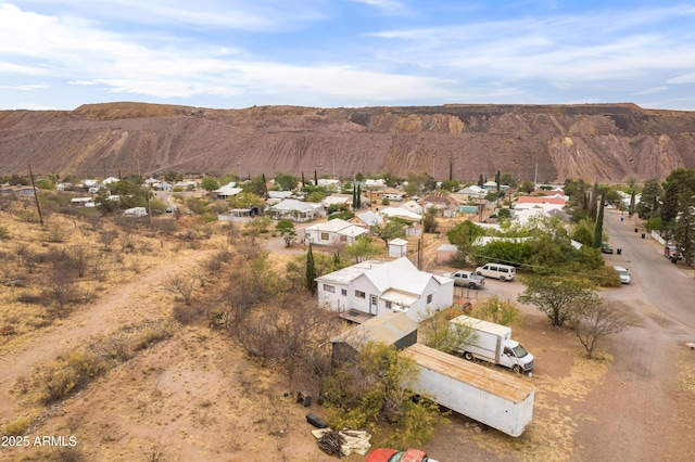 316 B St, Bisbee, AZ 85603 - aerial view of residential area featuring a mountain backdrop