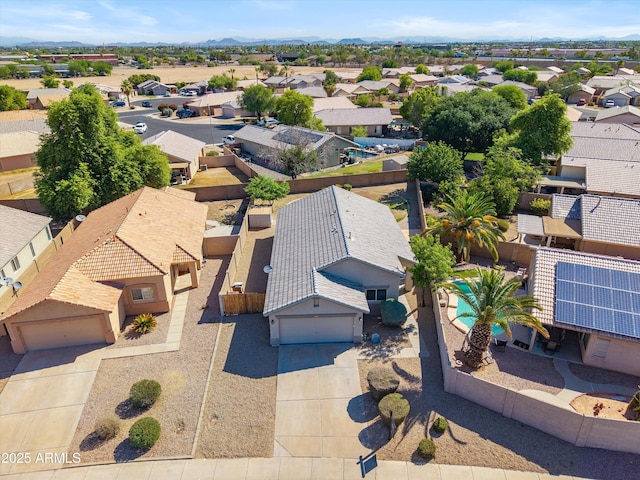 9422 W Monroe St, Peoria, AZ 85345 - aerial view of residential area with a mountainous background