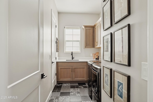 20797 W Rattler Rd, Buckeye, AZ 85396 - laundry area featuring cabinet space and independent washer and dryer