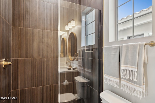 20797 W Rattler Rd, Buckeye, AZ 85396 - full bathroom with toilet and a shower stall