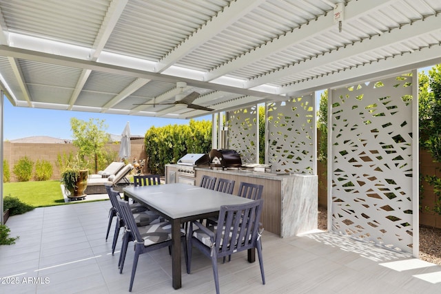 20797 W Rattler Rd, Buckeye, AZ 85396 - view of patio with outdoor dining space