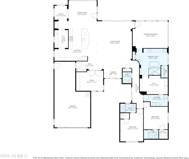 20797 W Rattler Rd, Buckeye, AZ 85396 - home floor plan