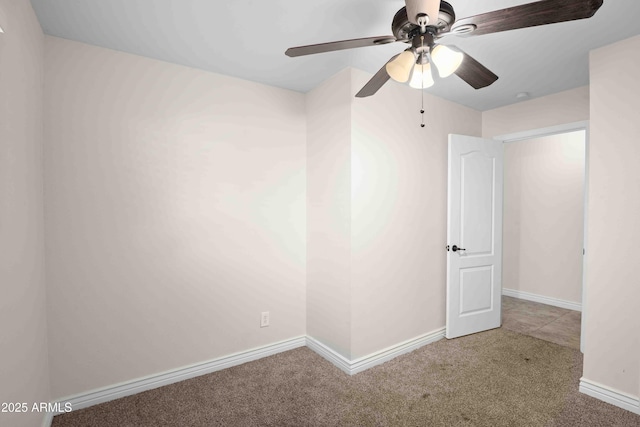 1158 N Barkley St, Mesa, AZ 85203 - empty room with carpet floors and a ceiling fan
