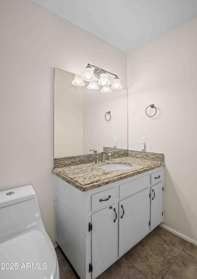 1158 N Barkley St, Mesa, AZ 85203 - bathroom featuring toilet and vanity