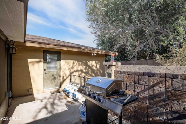 1158 N Barkley St, Mesa, AZ 85203 - view of patio with grilling area