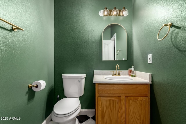 3235 S Bowman Rd, Apache Junction, AZ 85119 - bathroom featuring vanity and toilet