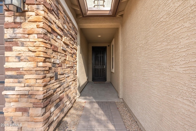 view of property entrance