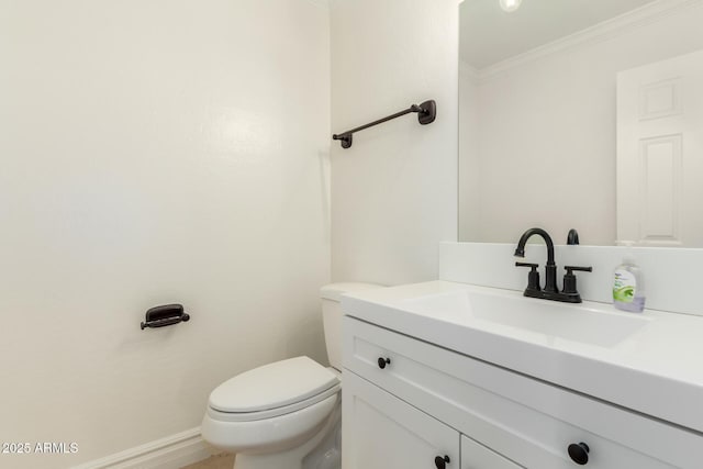 3772 E Leah Ln, Gilbert, AZ 85234 - half bath with vanity and ornamental molding