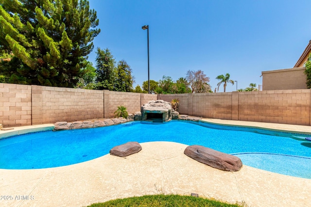 3772 E Leah Ln, Gilbert, AZ 85234 - view of pool with a fenced backyard