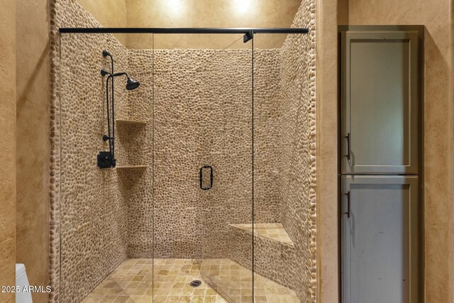 14760 E Paradise Dr, Fountain Hills, AZ 85268 - bathroom with a stall shower and toilet