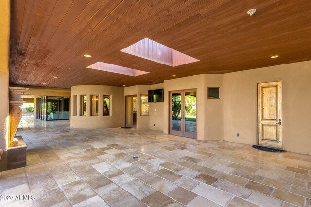 14760 E Paradise Dr, Fountain Hills, AZ 85268 - view of patio / terrace featuring french doors