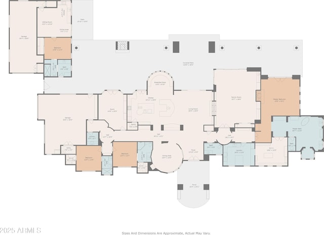 14760 E Paradise Dr, Fountain Hills, AZ 85268 - floor plan / room layout