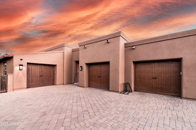 14760 E Paradise Dr, Fountain Hills, AZ 85268 - view of front of property featuring stucco siding and decorative driveway