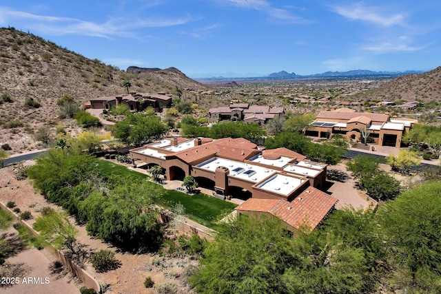 14760 E Paradise Dr, Fountain Hills, AZ 85268 - aerial perspective of suburban area with mountains
