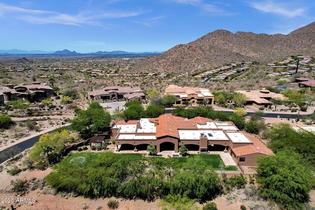 14760 E Paradise Dr, Fountain Hills, AZ 85268 - aerial perspective of suburban area with mountains