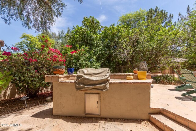 1925 W Olive Way, Chandler, AZ 85248 - view of patio / terrace with exterior kitchen