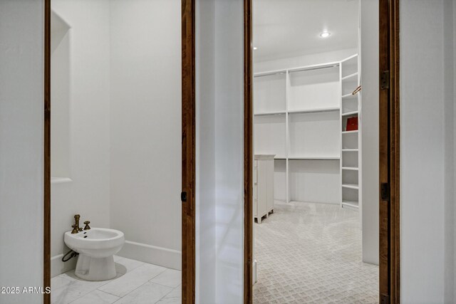 2527 E Beechnut Ct, Chandler, AZ 85249 - bathroom with a bidet and baseboards