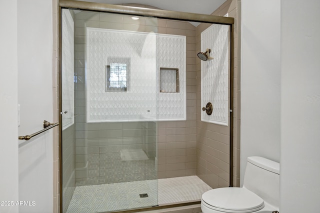 2527 E Beechnut Ct, Chandler, AZ 85249 - bathroom featuring toilet and a shower stall
