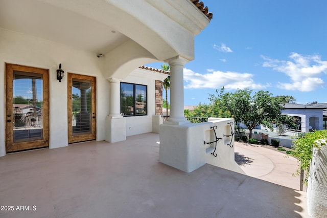 2527 E Beechnut Ct, Chandler, AZ 85249 - view of patio with exterior bar