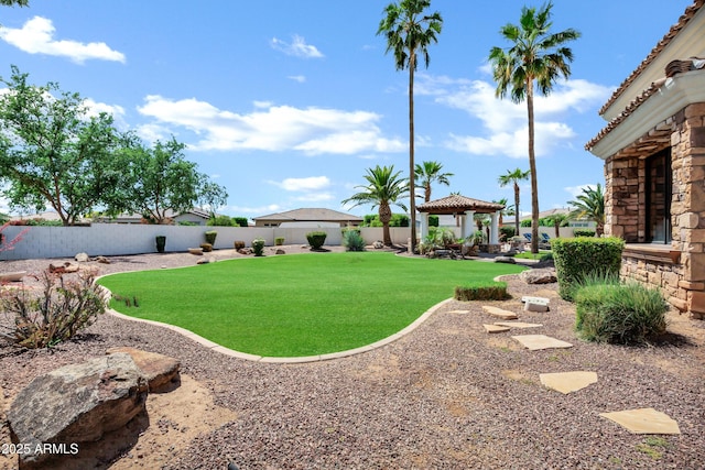 2527 E Beechnut Ct, Chandler, AZ 85249 - view of yard featuring a gazebo