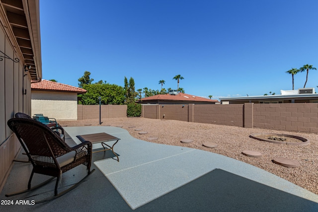 view of patio