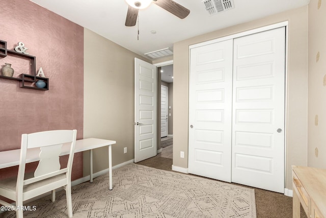 9624 E Thunderbolt Ave, Mesa, AZ 85212 - office space with carpet and ceiling fan