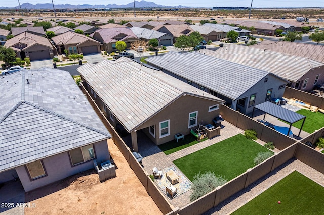9624 E Thunderbolt Ave, Mesa, AZ 85212 - aerial perspective of suburban area featuring mountains