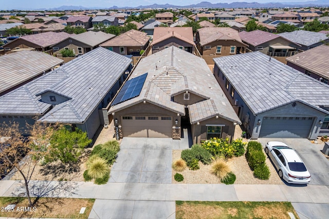 9624 E Thunderbolt Ave, Mesa, AZ 85212 - aerial view of residential area featuring a mountainous background
