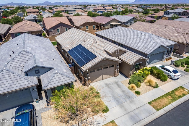 9624 E Thunderbolt Ave, Mesa, AZ 85212 - aerial view of residential area with mountains