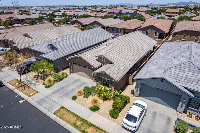 9624 E Thunderbolt Ave, Mesa, AZ 85212 - aerial view of residential area featuring a mountain backdrop