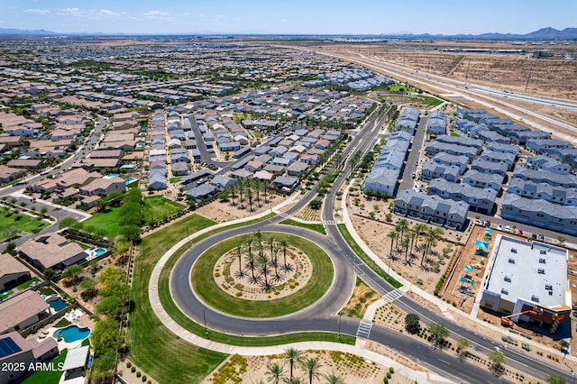 9624 E Thunderbolt Ave, Mesa, AZ 85212 - view of property location with nearby suburban area and a mountainous background