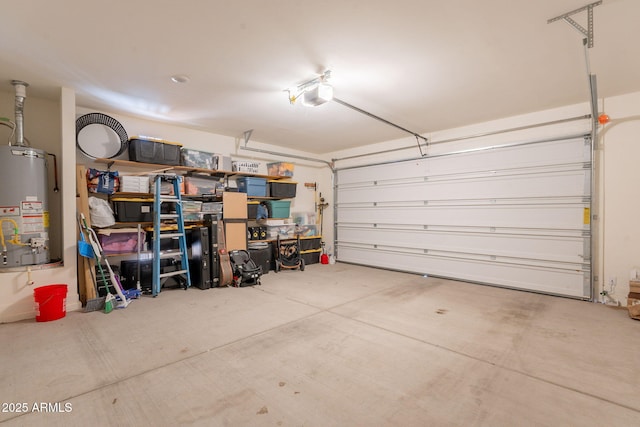 948 E Wiley Way, Casa Grande, AZ 85122 - garage featuring water heater and a garage door opener