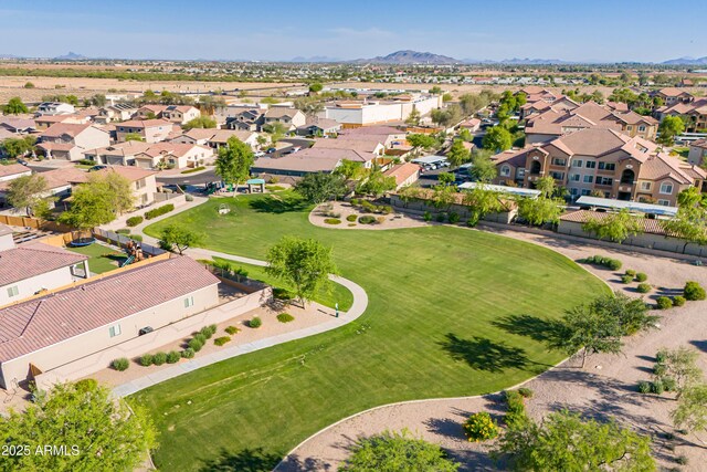 948 E Wiley Way, Casa Grande, AZ 85122 - aerial perspective of suburban area featuring a mountain backdrop