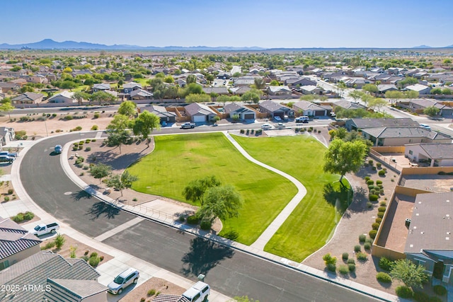 948 E Wiley Way, Casa Grande, AZ 85122 - aerial view of residential area with a mountain backdrop