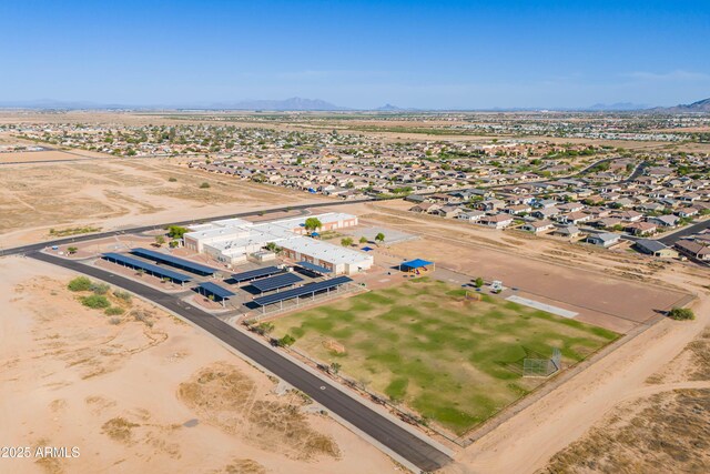 948 E Wiley Way, Casa Grande, AZ 85122 - aerial perspective of suburban area with a mountainous background