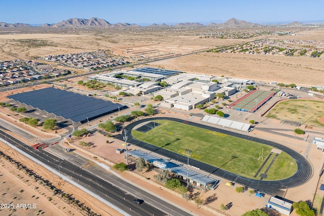948 E Wiley Way, Casa Grande, AZ 85122 - aerial view of residential area featuring a mountain backdrop
