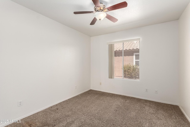 1379 E Butler Cir, Chandler, AZ 85225 - unfurnished room with carpet floors and a ceiling fan