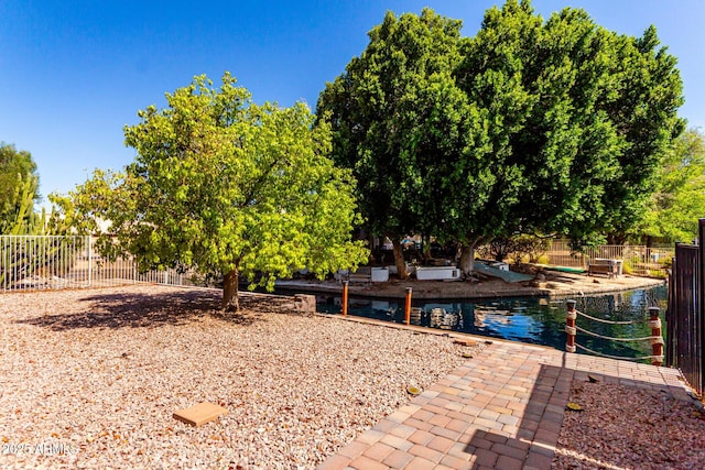 1379 E Butler Cir, Chandler, AZ 85225 - view of yard with a pool and a patio area