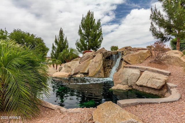 1379 E Butler Cir, Chandler, AZ 85225 - community / neighborhood sign featuring a small pond