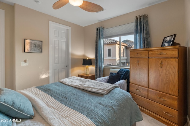 8447 W Tether Trl, Peoria, AZ 85383 - bedroom with carpet flooring and ceiling fan