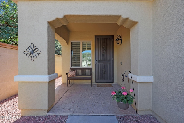 view of property entrance