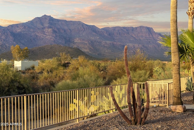 property view of mountains