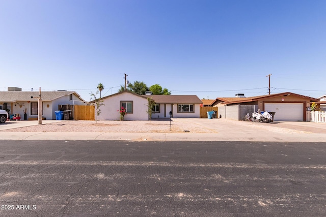 3812 W Seldon Ln, Phoenix, AZ 85051 - single story home featuring concrete driveway, a garage, and stucco siding