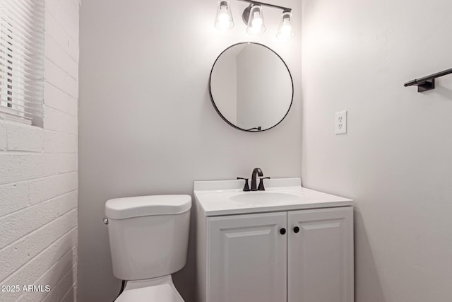 3812 W Seldon Ln, Phoenix, AZ 85051 - half bath featuring toilet and vanity