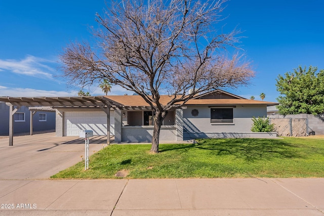 3408 W Carol Ave, Phoenix, AZ 85051 - single story home with a garage, a front lawn, driveway, and a carport