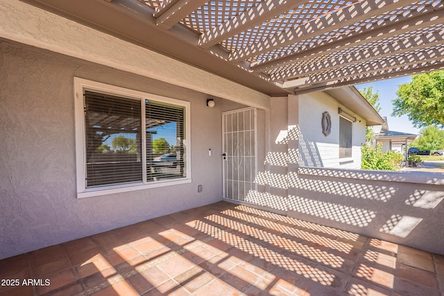 3408 W Carol Ave, Phoenix, AZ 85051 - view of patio / terrace with a pergola