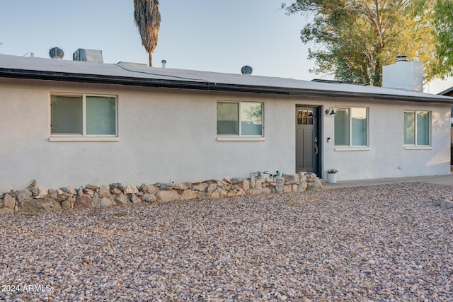 view of ranch-style house