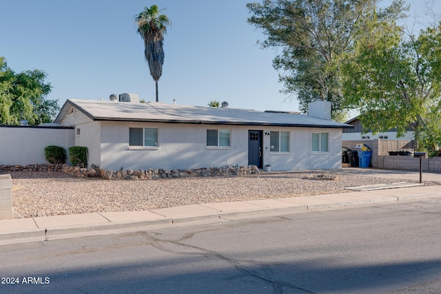 view of ranch-style house