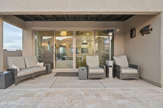 view of patio / terrace with outdoor lounge area