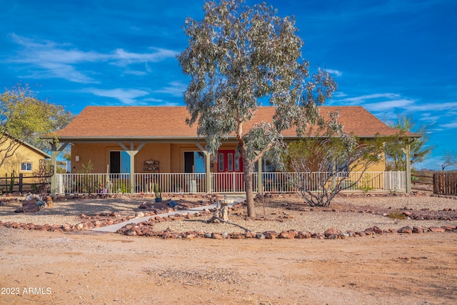 view of ranch-style house